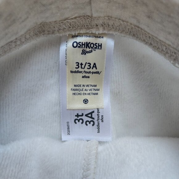 H&M green knitted sweater and cap & OshKosh fleece leggings set (size: 3T) - Picture 5 of 5